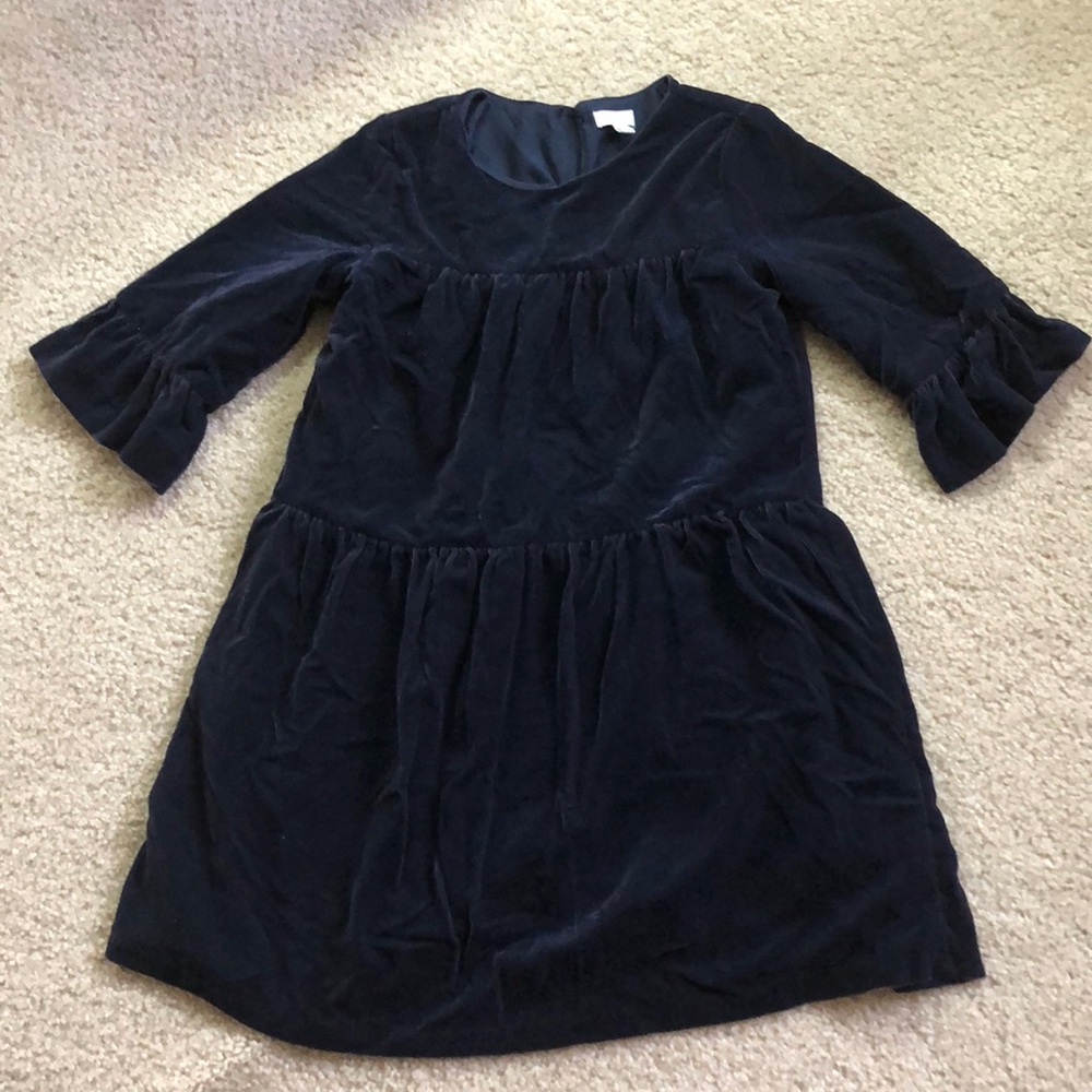 EUC Gymboree navy velvet dress - absolutely stunning 🤩
